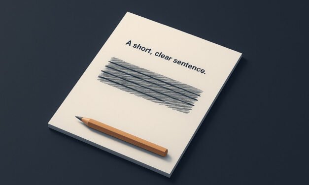 Write in Short Sentences, Strong Writing Follows